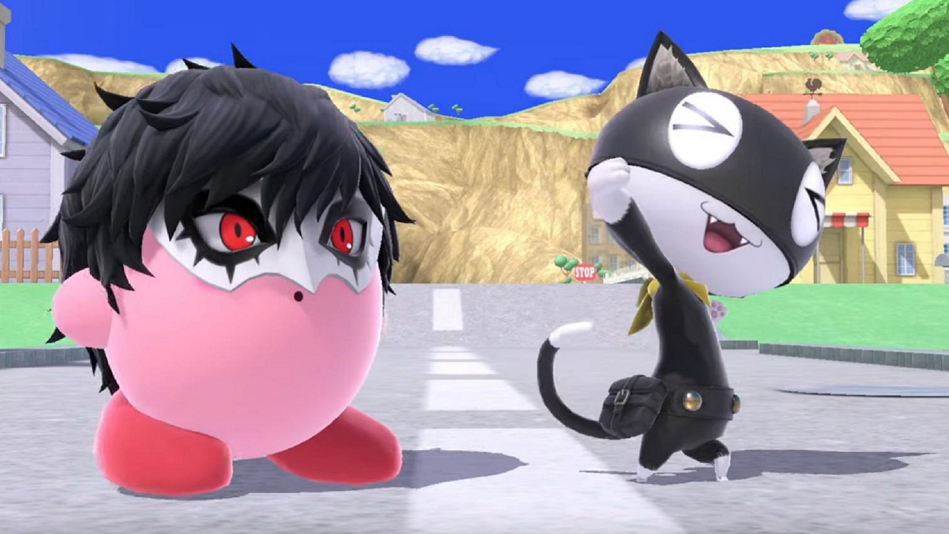 Persona 5 Kirby Smash Ultimate Joker Expansive